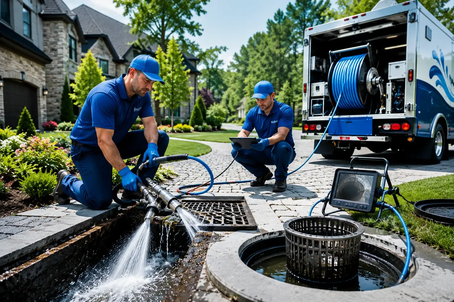 Local outdoor drain cleaning professionals in Genoa City, WI